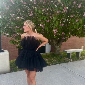 Tulle mini dress